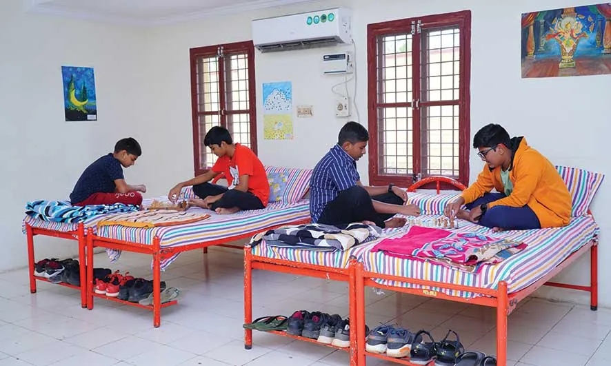 Residential hostel at Sri Prakash Synergy School Peddapuram