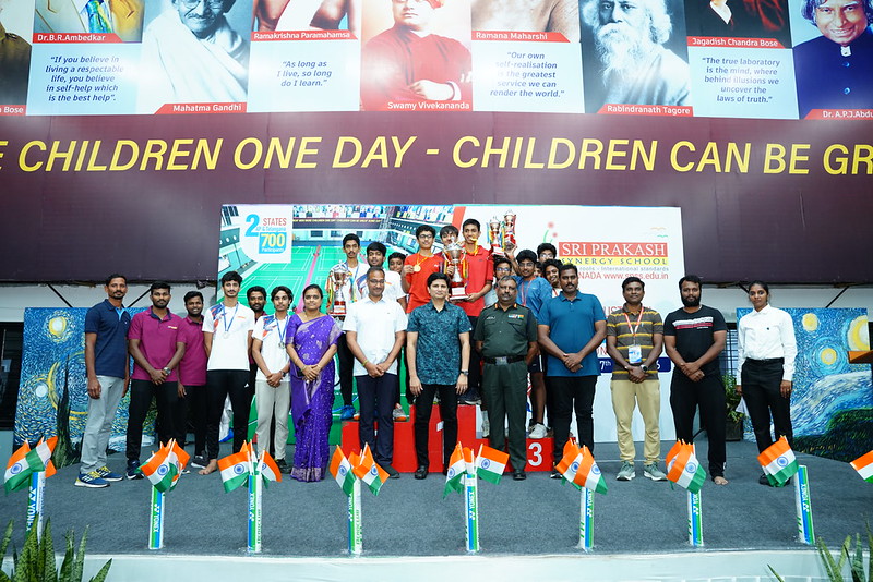 Sri Prakash Synergy School Hosts CBSE Cluster–VII Badminton Tournament 2026