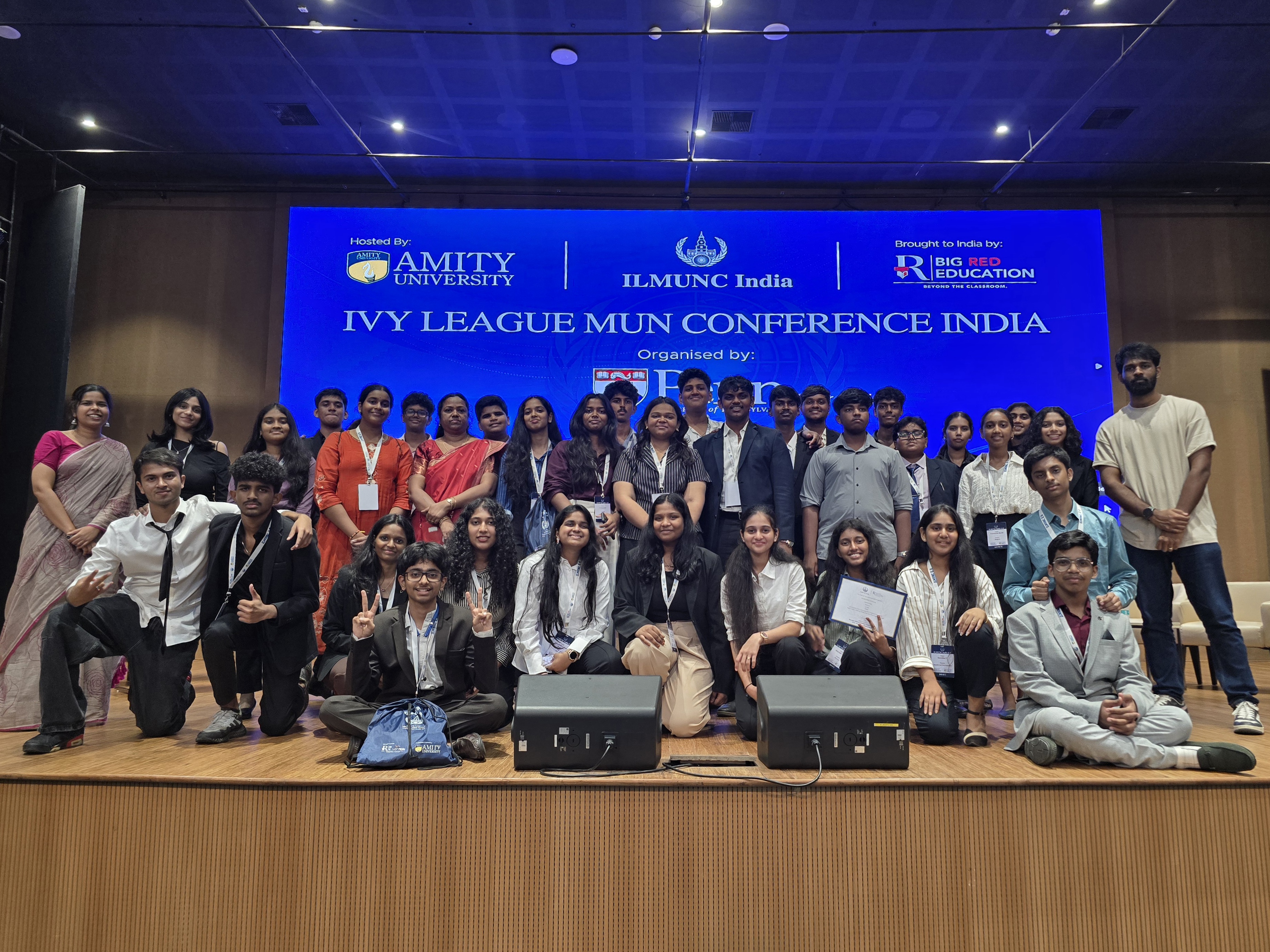 Sri Prakash Synergy School Delegation Shines at ILMUNC 2.0