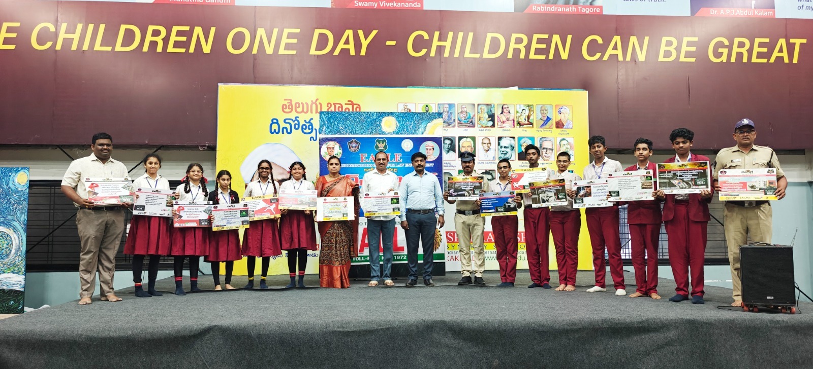 Shielding Young Minds: Eagle Team Leads Powerful "Say NO to Drugs" Drive on Campus