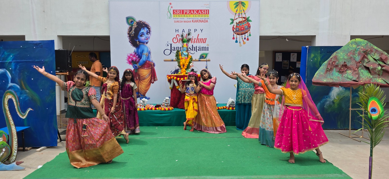 Joy and Devotion Marks Krishnashtami Celebrations at Synergy