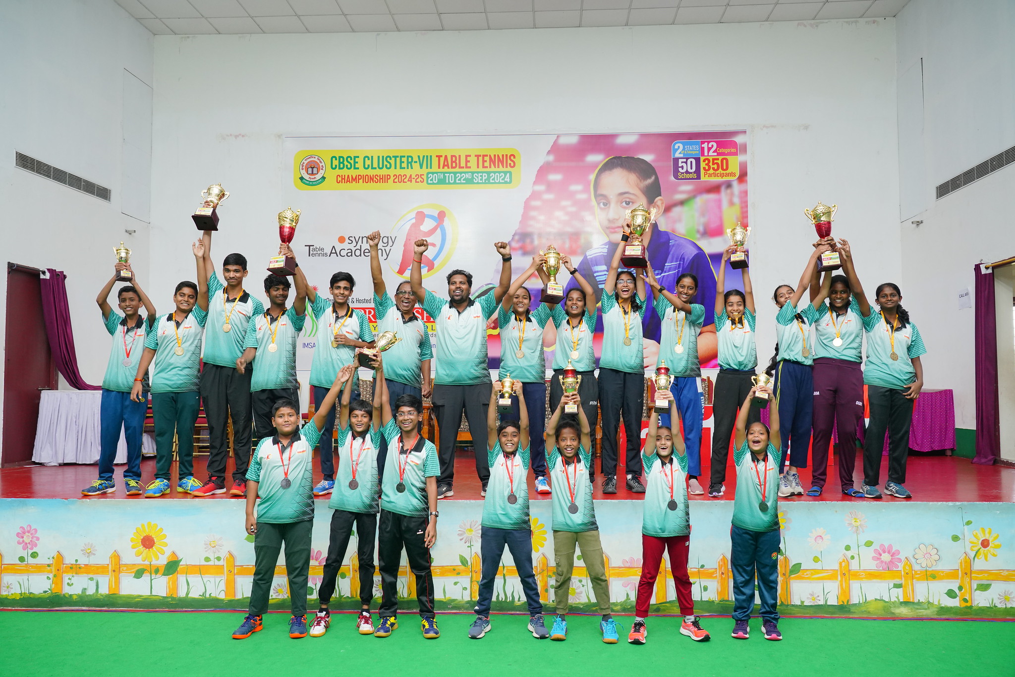 CBSE CLUSTER - VII Table Tennis Championship 2024
