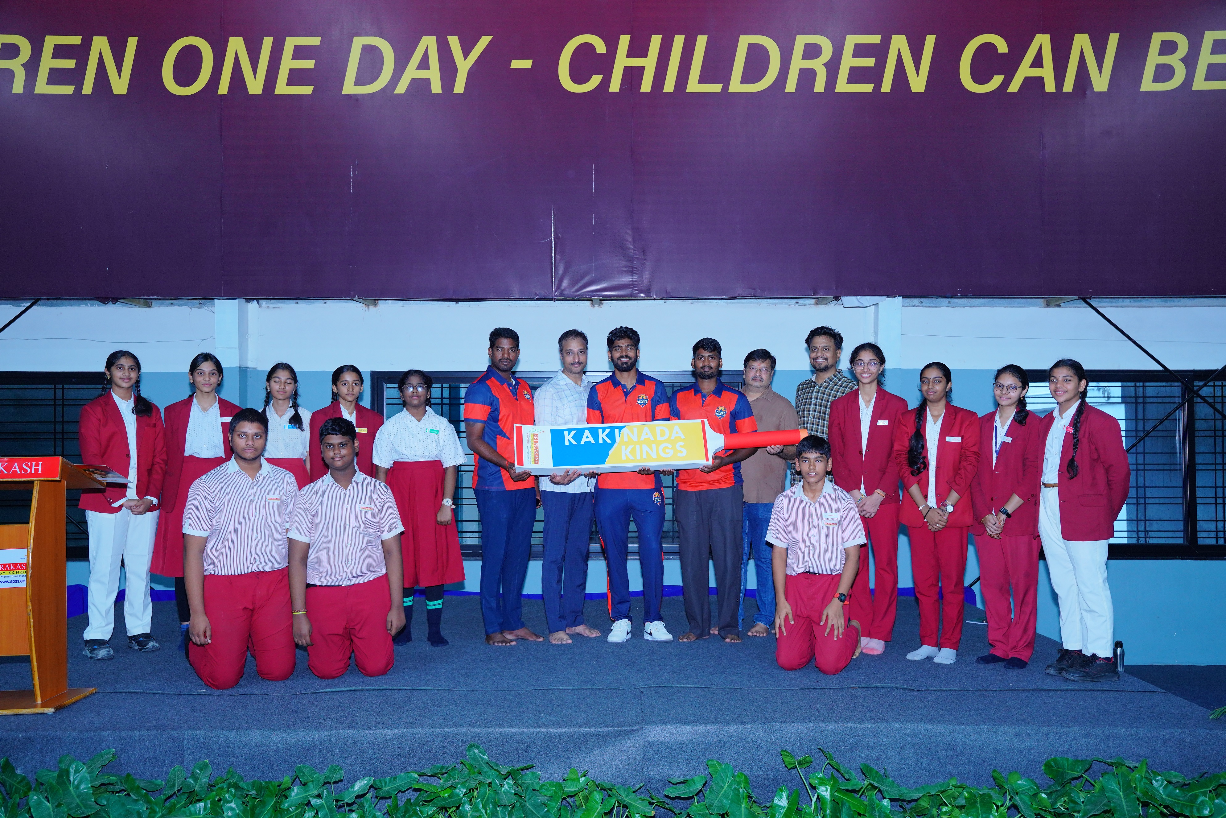 Kakinada Kings Inspire the Next Generation at Sri Prakash Synergy